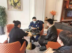 哈爾濱濱松北大隊深入轄區(qū)酒店開展消防技術服務指導